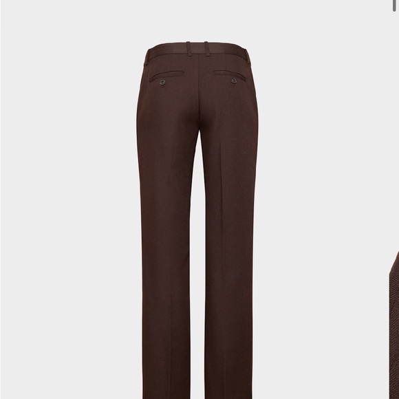NWT Babaton Espresso Straight Leg Pants - Picture 3 of 6